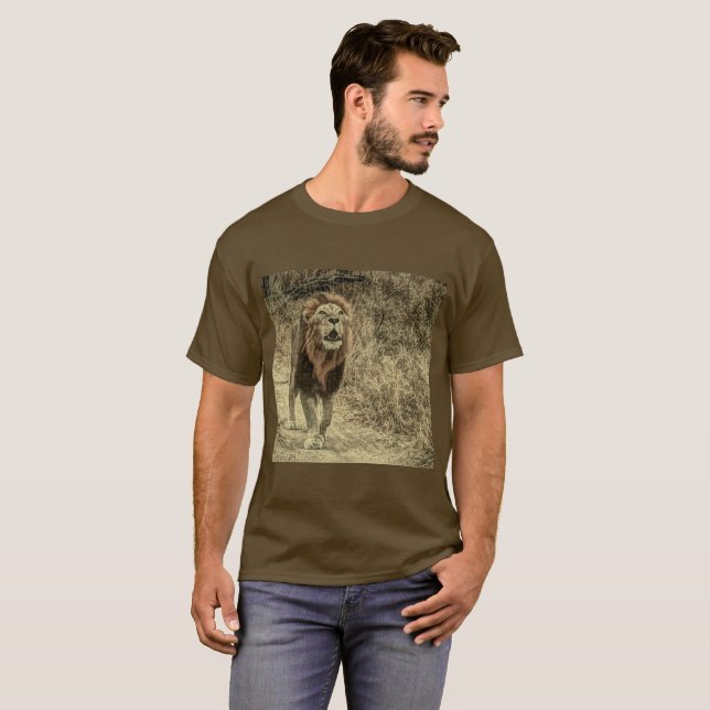 Camiseta Rugido del león (Anverso completo)