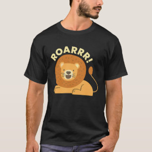 Camiseta Rugido soy una niña león chicos gato tigre amigo a