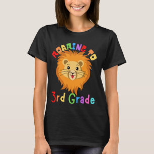 Camiseta Rugiendo A Los Niños Del León De 3er Grado De Vuel