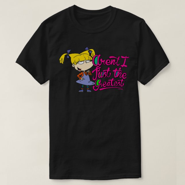 Camiseta Rugrats Angelica Arenu2019t Yo solo el mayor Pu (Diseño del anverso)