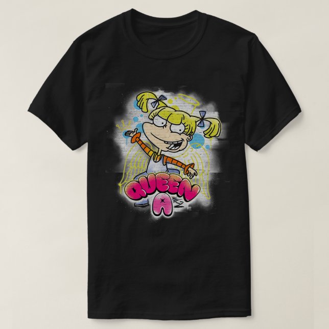 Camiseta Rugrats Queen A for Angelica  (Diseño del anverso)
