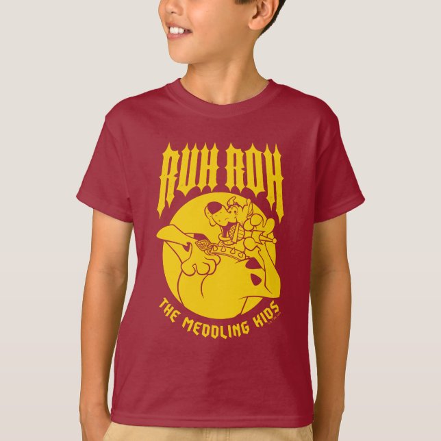 Camiseta Ruh Roh Scooby-Doo, el ícono de la intromisión inf (Anverso)