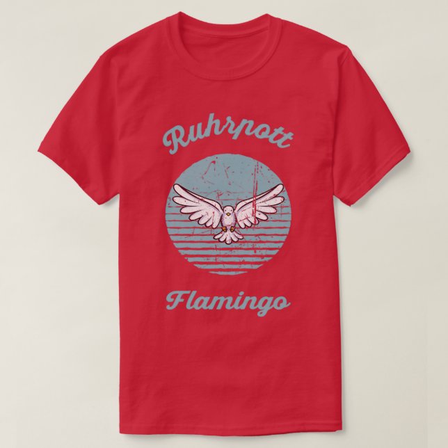 Camiseta Ruhrpott Flamingo 4 (Diseño del anverso)
