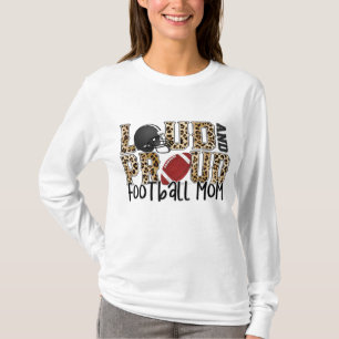 Camiseta Ruidosa Orgullo de las Madres Leopardo de fútbol I