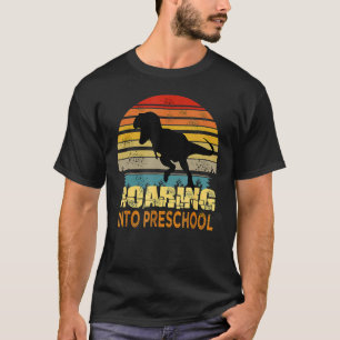 Camiseta Ruidosos Dinosaurios De Educación Preescolar De Vu