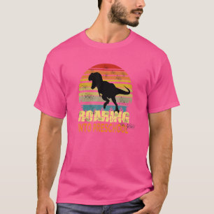 Camiseta Ruidosos Dinosaurios De Educación Preescolar De Vu