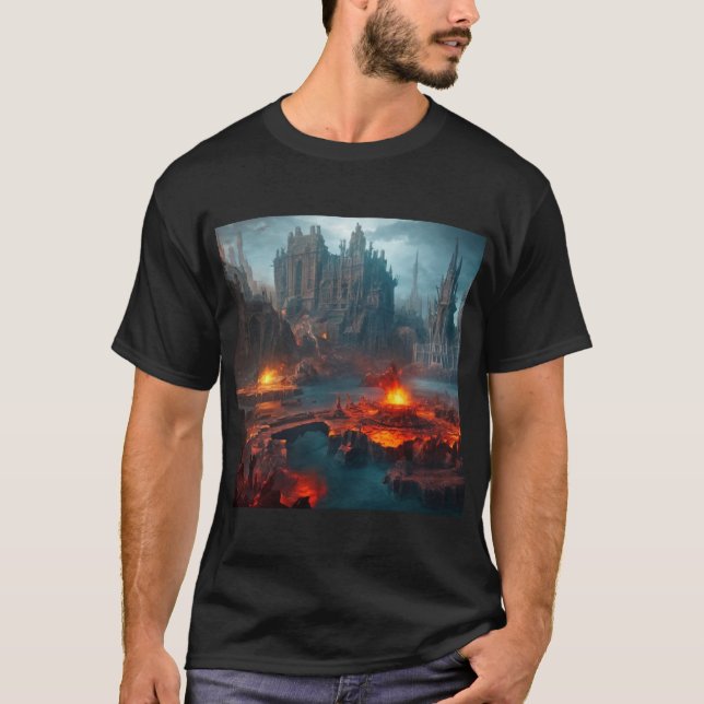 Camiseta Ruinas de la Fortaleza del Rey (Anverso)