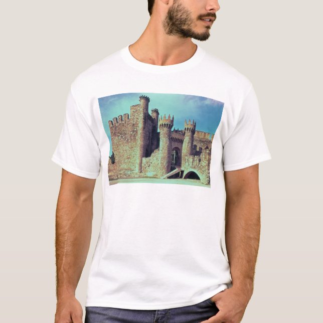 Camiseta Ruinas del castillo de los caballeros Templar (Anverso)