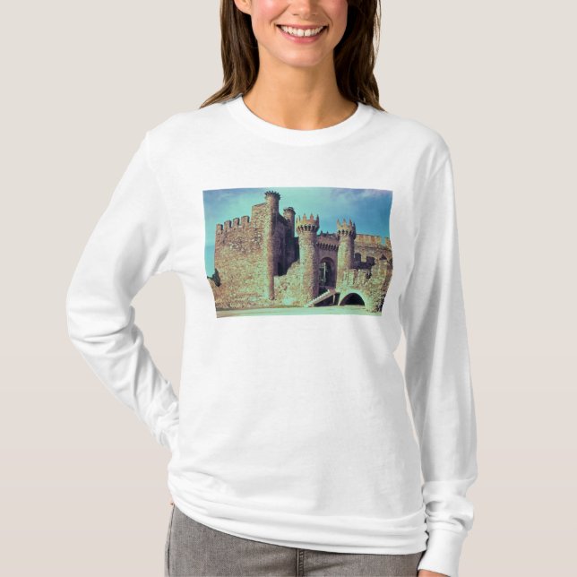 Camiseta Ruinas del castillo de los caballeros Templar (Anverso)
