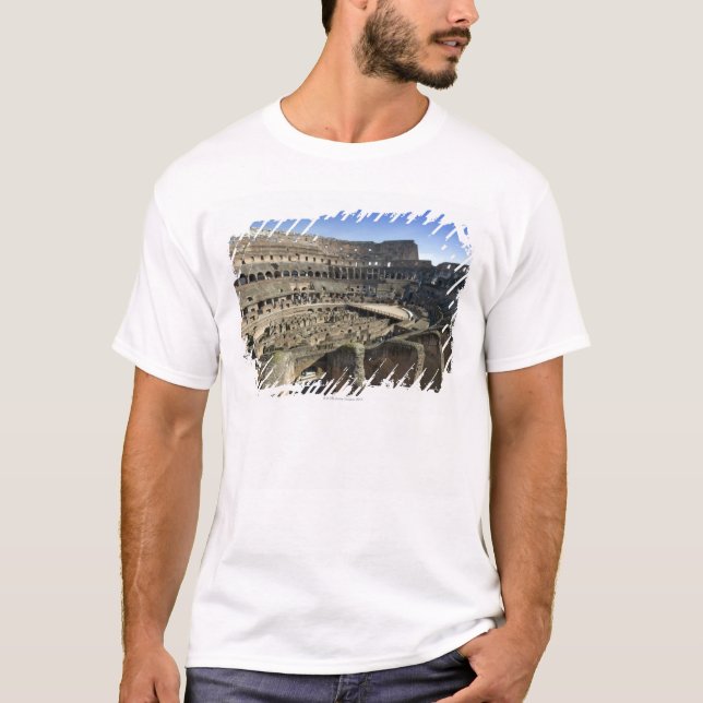 Camiseta Ruinas del Colosseum romano, Roma, Italia (Anverso)