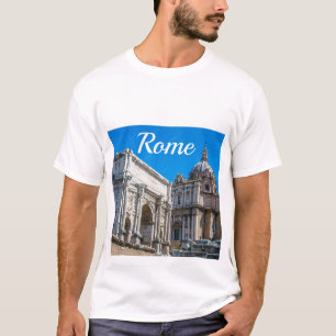 Camiseta Ruinas del Foro Romano en Roma, Italia