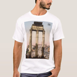 Camiseta Ruinas del Templo de Castor y Pollux en Roma