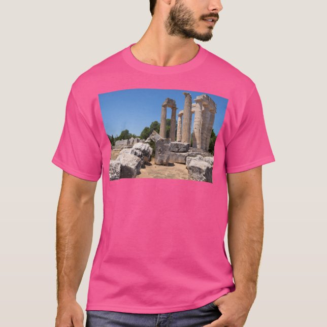 Camiseta Ruinas En Nemea Grecia. (Anverso)