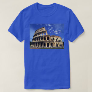 Camiseta Ruinas famosas del Coliseo   Roma Italia