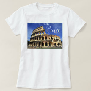 Camiseta Ruinas famosas del Coliseo   Roma Italia