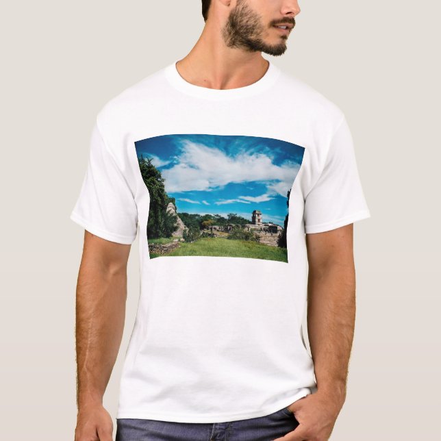 Camiseta Ruinas mayas de Palenque (Anverso)
