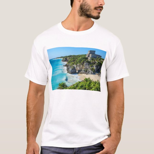 Camiseta Ruinas mayas de Tulum (Anverso)