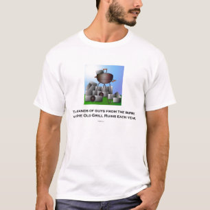 Camiseta "Ruinas viejas de la parrilla "