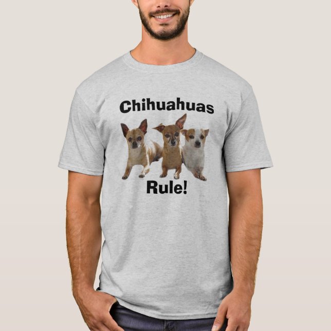 Camiseta RuleT-Camisa de las chihuahuas (Anverso)