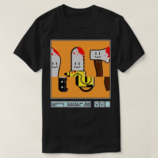 Camiseta Ruleta de Halloween (Diseño del anverso)