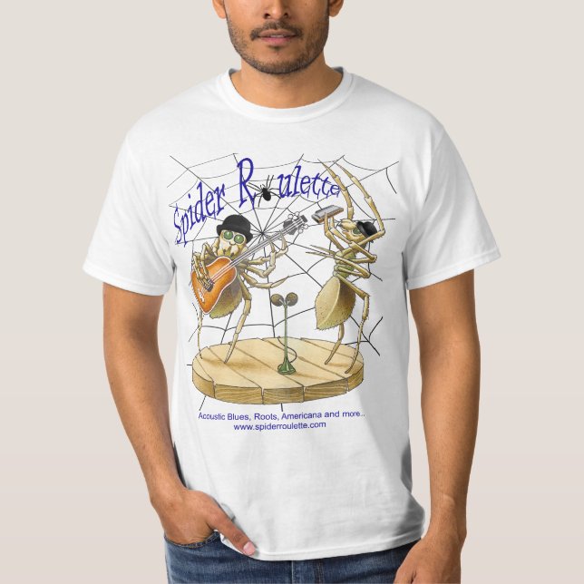 Camiseta Ruleta T de la araña (Anverso)