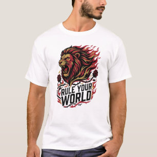 Camiseta RuleYour World León – Domina lo Desconoci