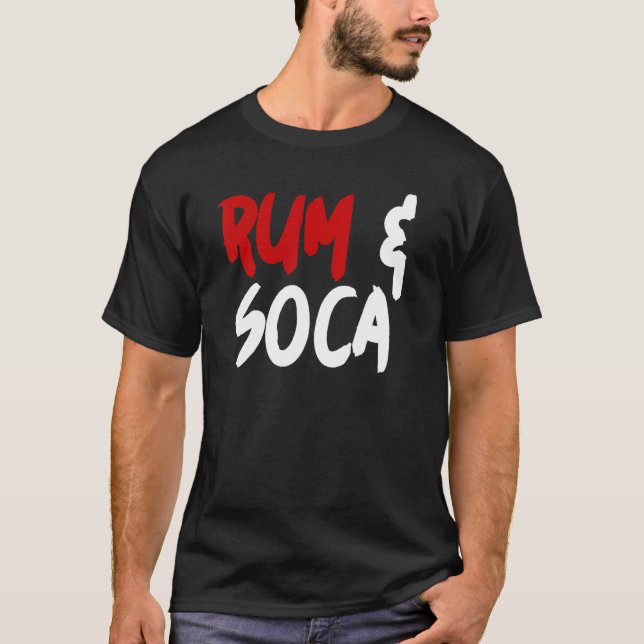 Camiseta Rum and Soca (Anverso)