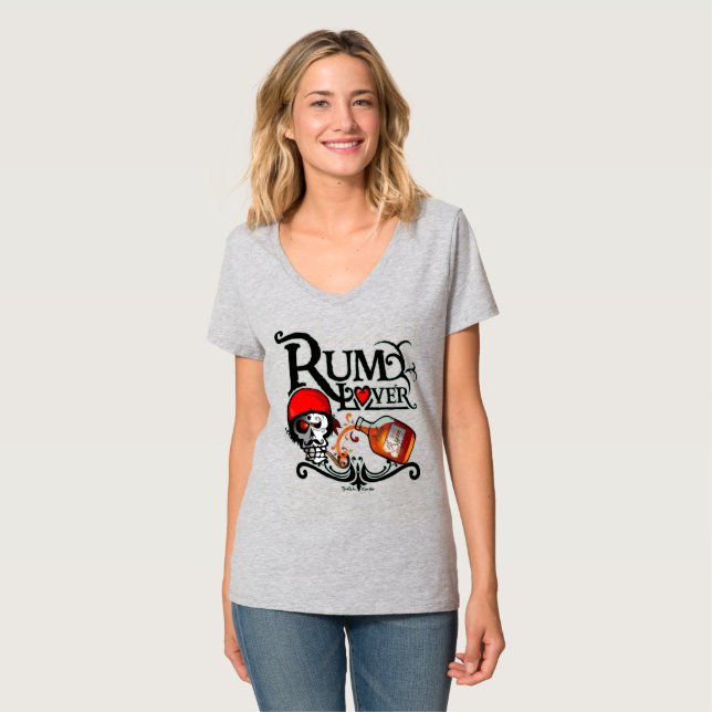 Camiseta Rum lover (Anverso completo)