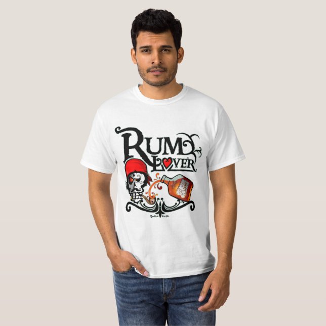 Camiseta Rum lover (Anverso completo)