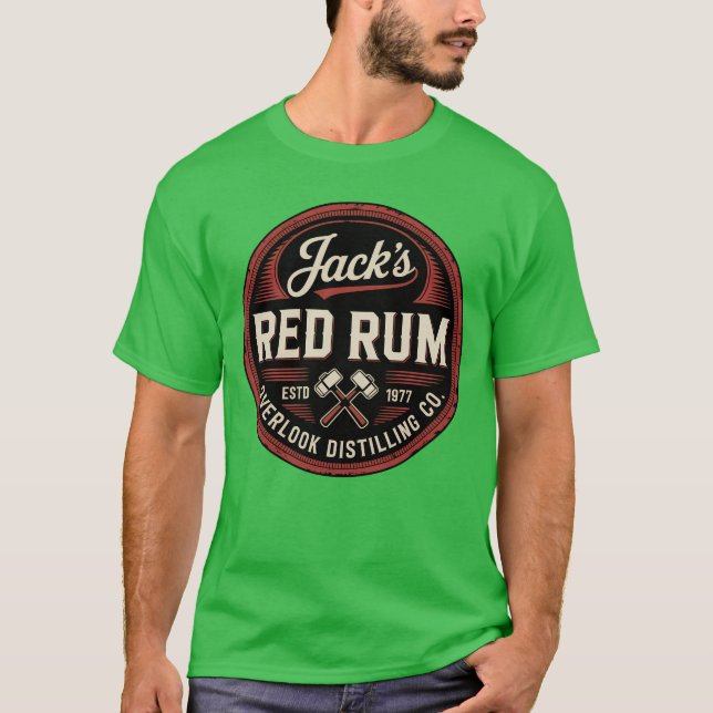 Camiseta Rum Rojo de Jack (Anverso)