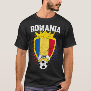 Camiseta Rumania Fútbol Bandera Rumana Copa Equipo Nacional