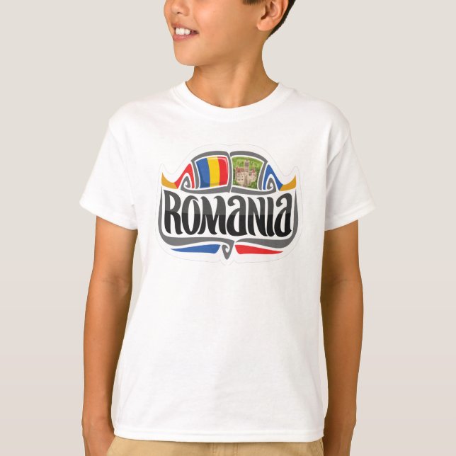 Camiseta Rumania Rumanos (Anverso)