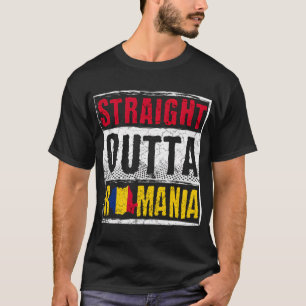Camiseta Rumania Straight Outta Rumania