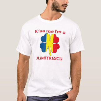 Camiseta Rumanos personalizada me besan que soy Dumitrescu