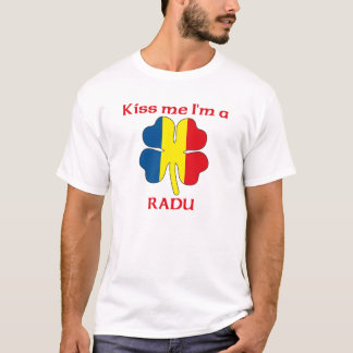 Camiseta Rumanos personalizada me besan que soy Radu