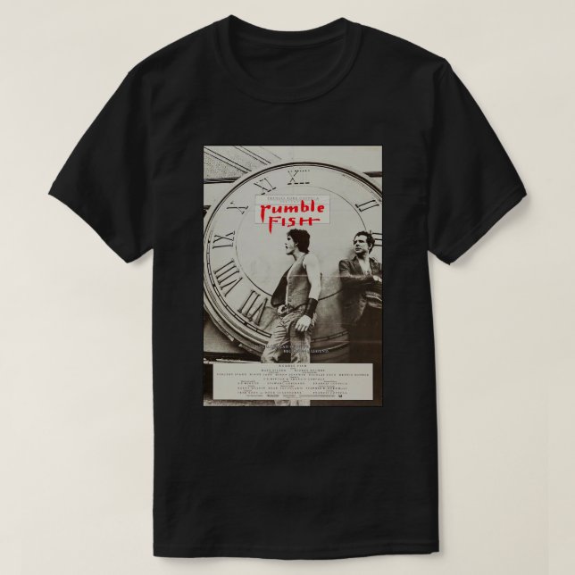 Camiseta Rumble Fish 1983 (Diseño del anverso)