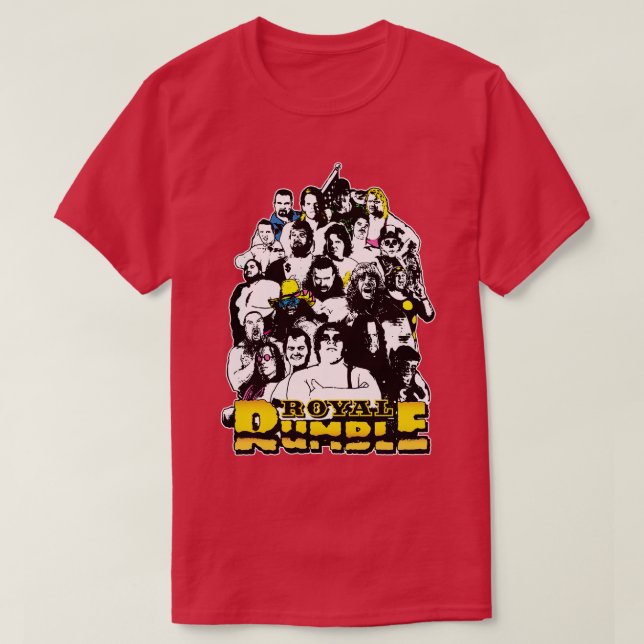 Camiseta Rumble real oscuro (Diseño del anverso)