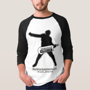 Camiseta Rumores electrónicas: Hacha-Man de Keytar, todo e
