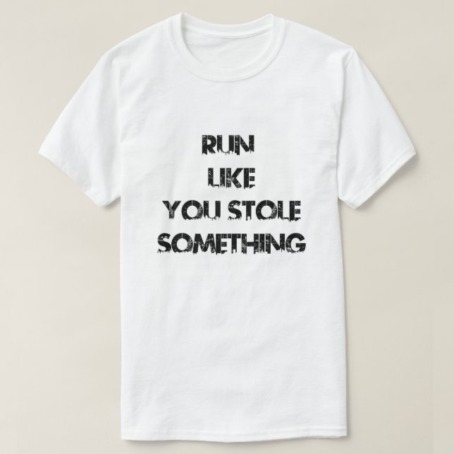 Camiseta Run (Diseño del anverso)