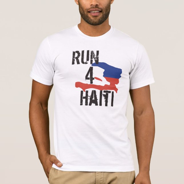 Camiseta Run4Haiti (Anverso)