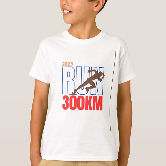 Camiseta RUN 300KM (Anverso)