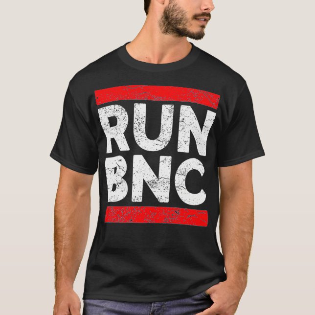 Camiseta RUN BNC Funny Audio EngineerSound Engineer Premium (Anverso)
