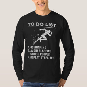 Camiseta Run & Chuckle - Tee de carreras ingenioso para el 