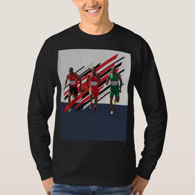 Camiseta Run fast. Dream big. Finish strong (Anverso)