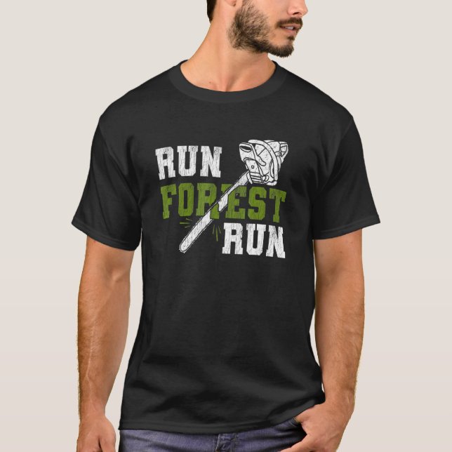 Camiseta Run Forest Run - Woodsm (Anverso)