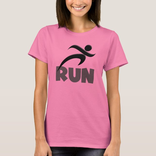 Camiseta RUN Green (Anverso)