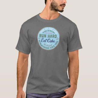 Camiseta Run Hard. Eat Cake.-Cake by the Lake '26 Men Tee