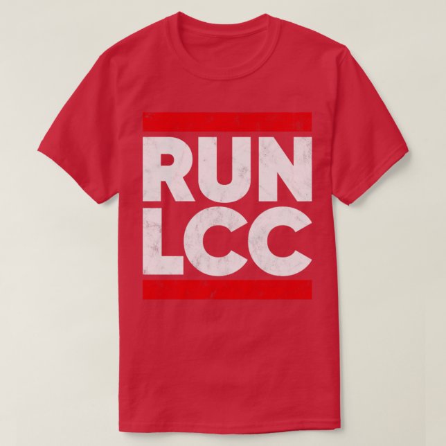 Camiseta RUN LCC Funny Lancashire Cricket (Diseño del anverso)