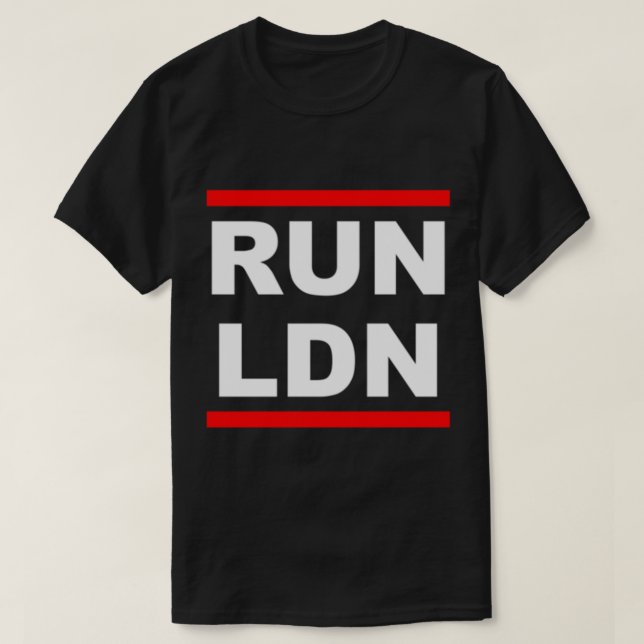 Camiseta Run London Marathon (Diseño del anverso)
