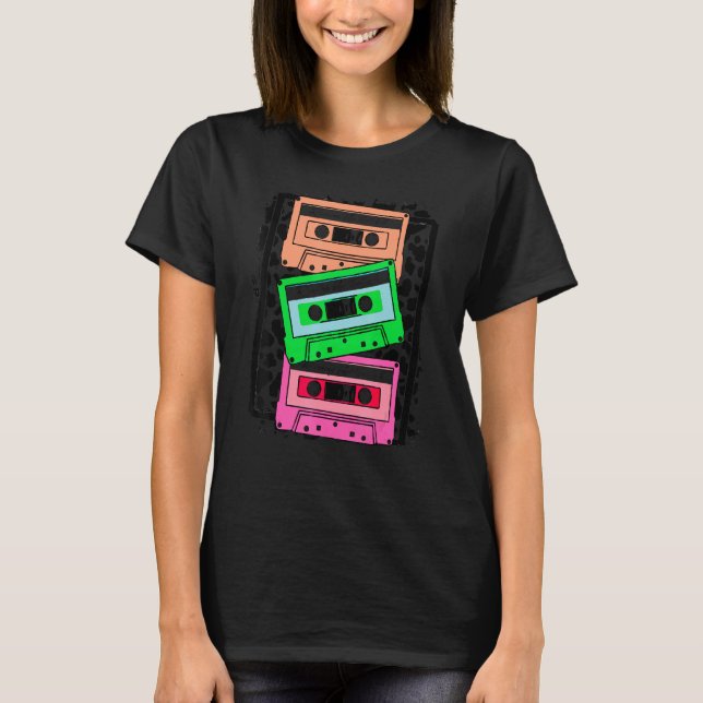 Camiseta Run Ning Up That Hi Ll Cassettes Retro Para Hombre (Anverso)